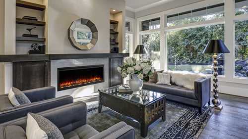 Electric Fireplace from The Place