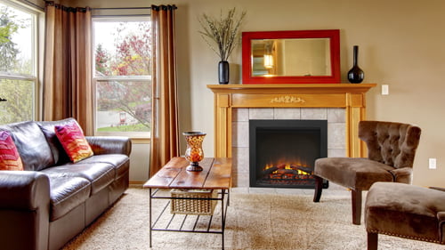 Electric Fireplace from The Place