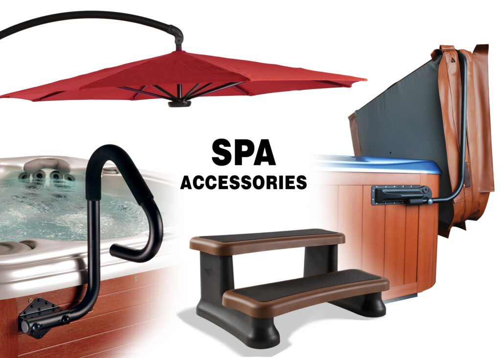 Spa Accessories, Stairs, Umbrellas & More